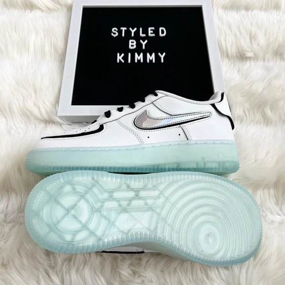 NIKE AIR FORCE 1 Sneakers Shoes AF1 New Shoe - Picture 3 of 5